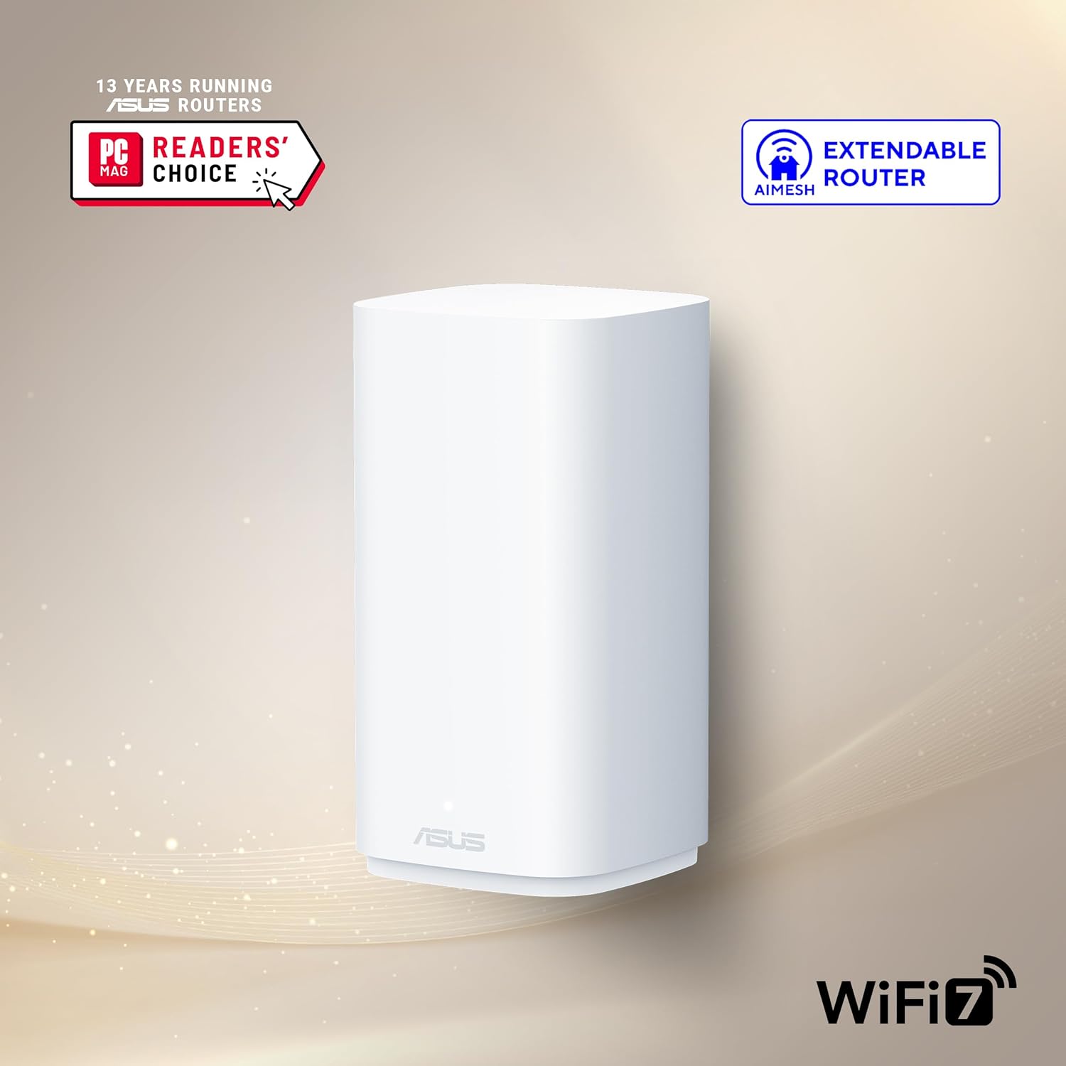 Thumbnail 1 de ASUS ZenWiFi BD4 BE3600 Outdoor Dualband WiFi 7 AiMesh (IP65, bis 235 m²) – erweiterbarer Outdoor-Router