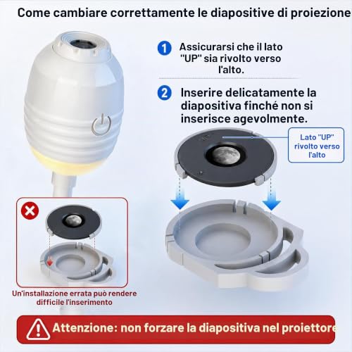 Detalle de Proiettore Stelle Soffitto USB Galaxy di XIHUAN: atmosfere stellari per la cameretta