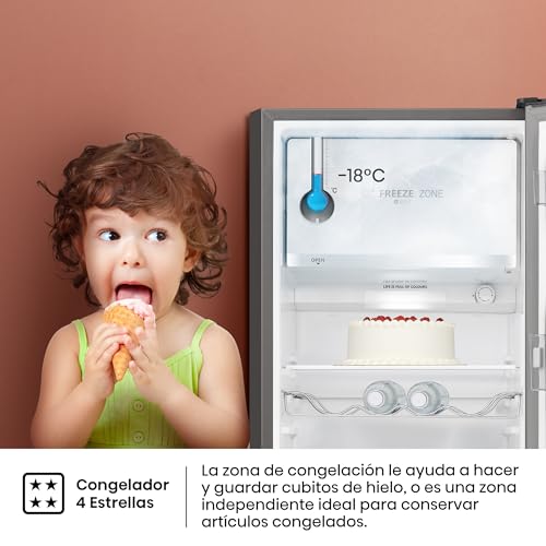 Thumbnail 6 de Hisense RR220D4BDE: Frigorífico 1 Puerta 165 L, Inox, con Cycle Defrost