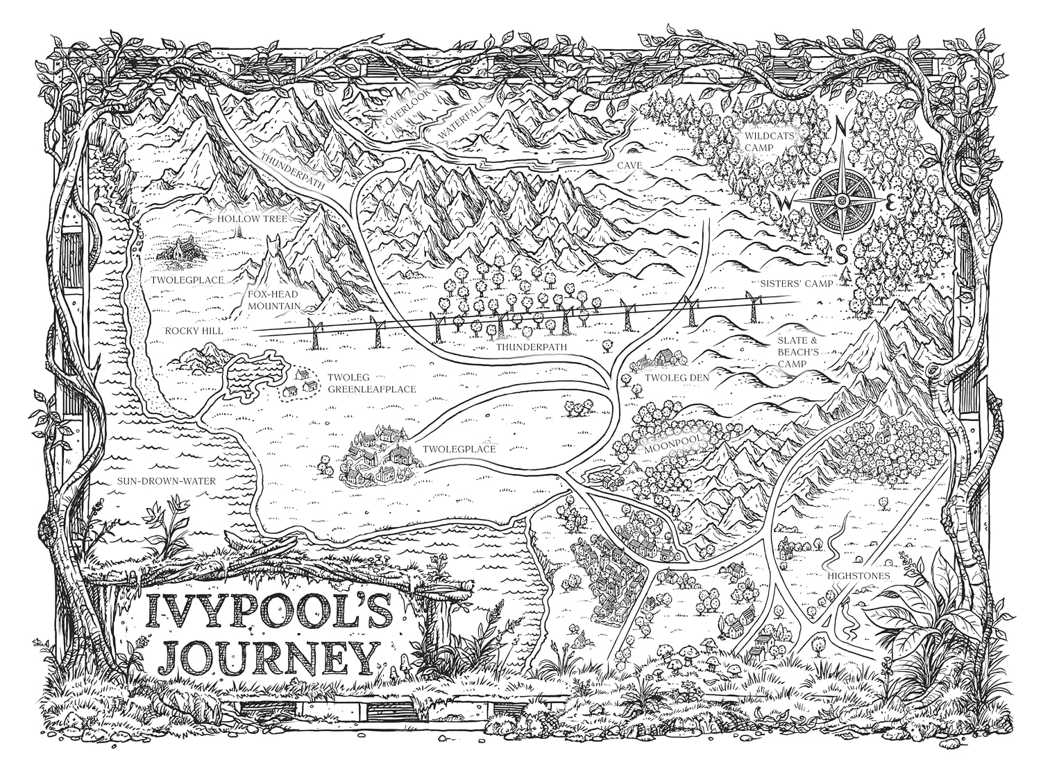 Detalle 2 de HarperCollins Warriors Super Edition: Ivypool's Heart: 17 – kinderboek van 400 pagina's
