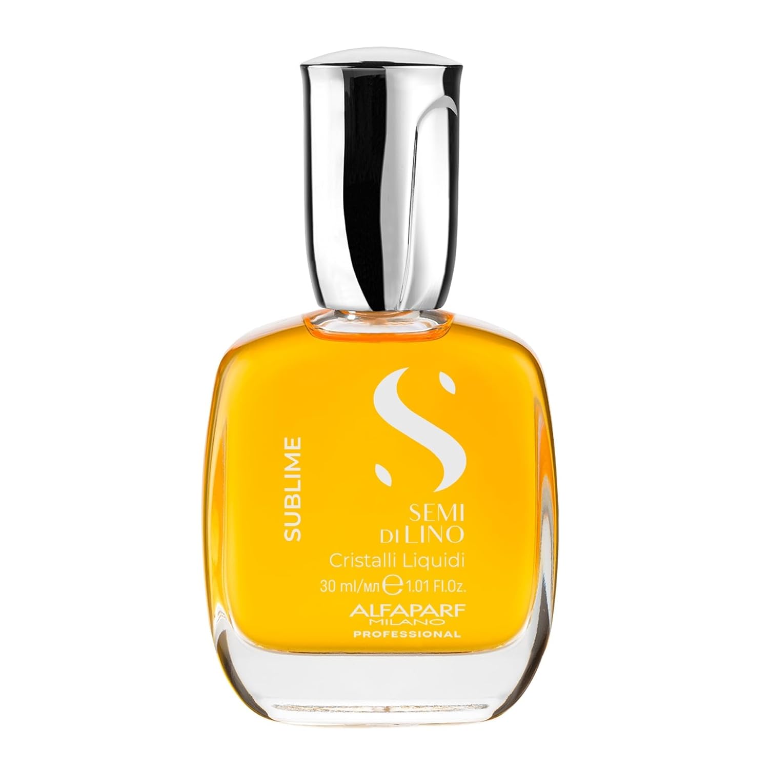 Detalle de ALFAPARF MILANO PF025388 Cristalli Liquidi Hair Oil Serum with Heat Protection