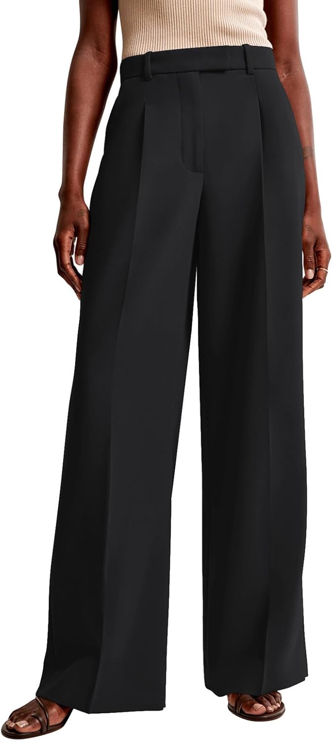 Thumbnail 5 de NIMIN Women Wide Leg Pants High Waisted Business Casual Trousers with Pockets