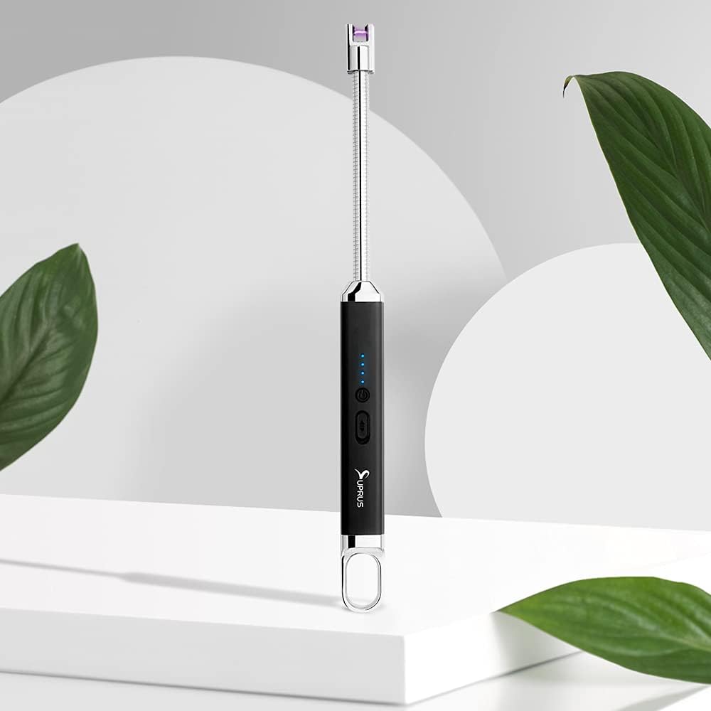 Detalle 2 de SUPRUS SDE-K10-Black bågtändare, USB-laddningsbar med böjbar hals