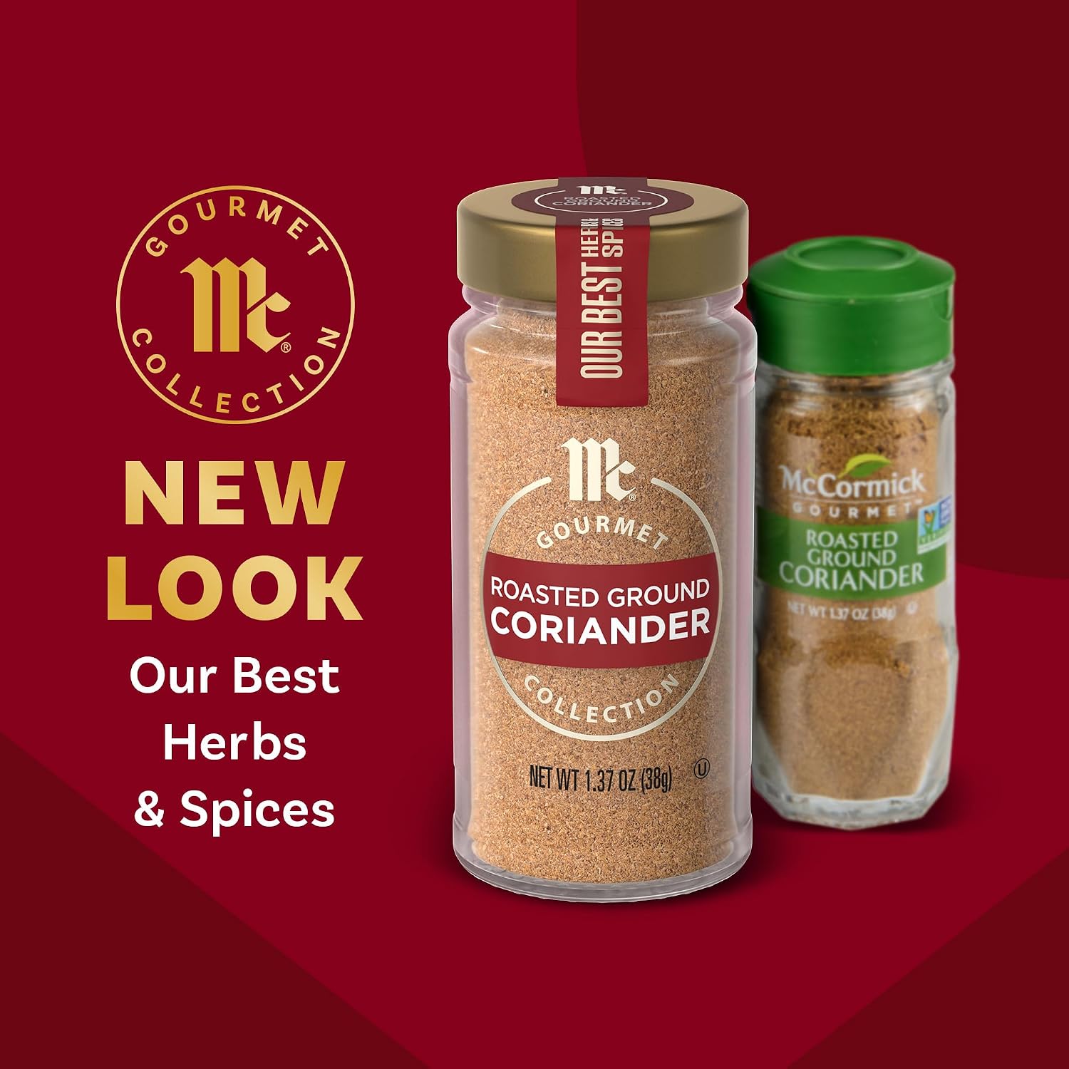 Detalle de McCormick Gourmet Roasted Ground Coriander, 1.37 oz