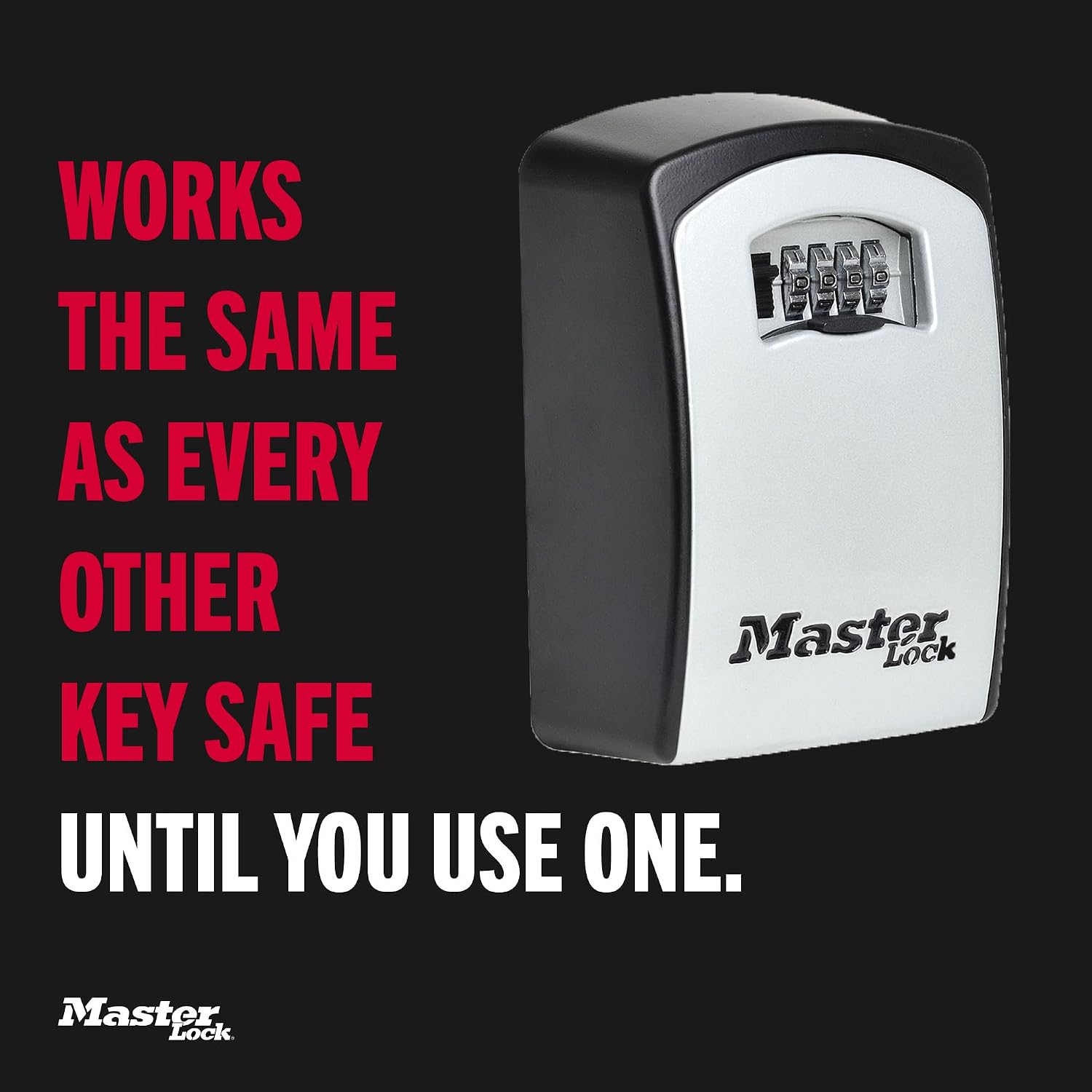 Detalle de Master Lock 5403EURD – Cassetta di Sicurezza per Chiavi Extra Large, montaggio a parete