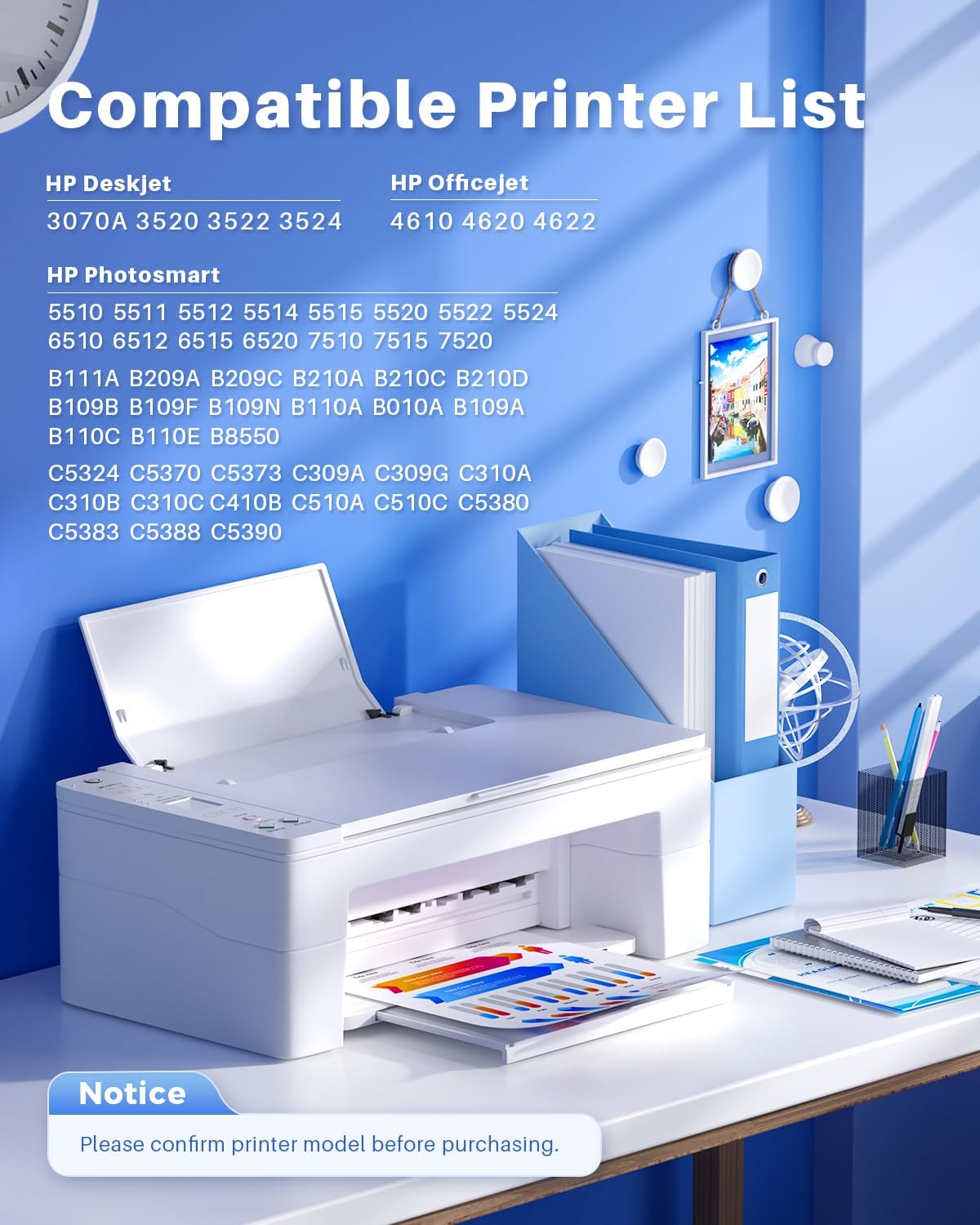 Detalle 2 de INK4U 364XL cartucce compatibili HP 364XL (10 pezzi) per Photosmart, Deskjet e Officejet