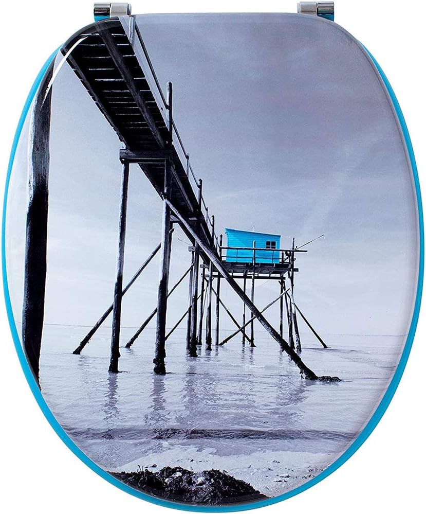 Thumbnail 6 de Wirquin 20723909 Abattant WC Woody en MDF FSC avec top fix et charnières inox