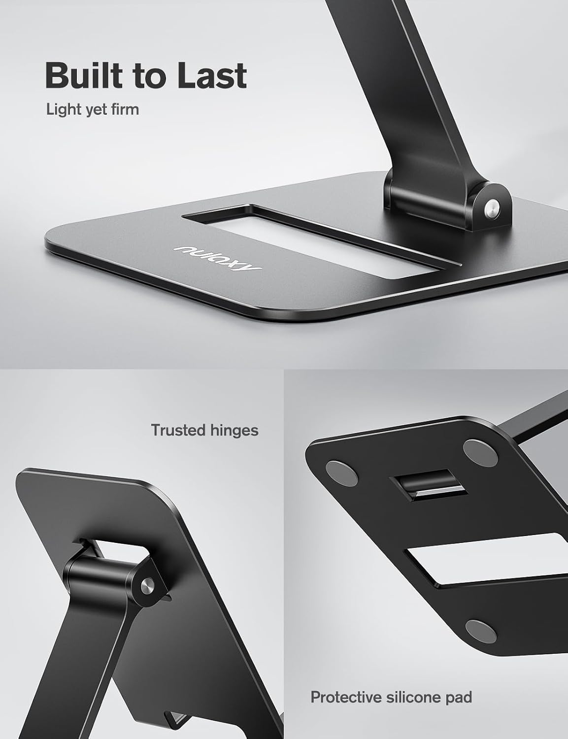 Detalle 2 de Nulaxy Dual Folding Phone Stand 2-Pack