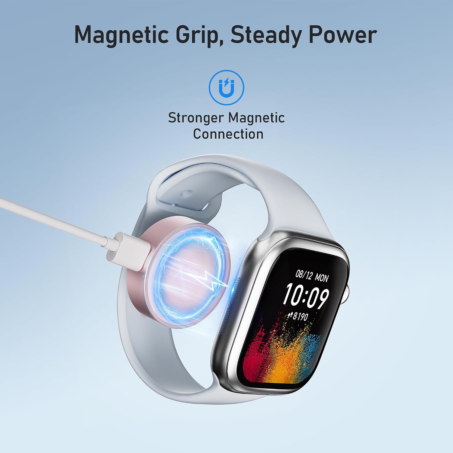 Detalle 2 de Elebase USB-C 5W Magnetic Apple Watch Charger