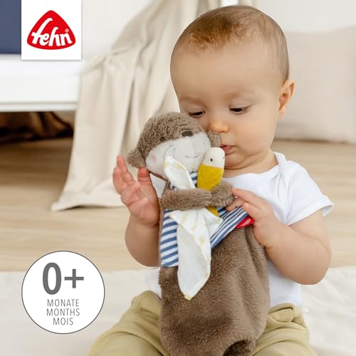 Thumbnail 2 de Fehn Schmusetuch Otter Theo – Spielkamerad, Einschlafhilfe & Schnuffeltuch
