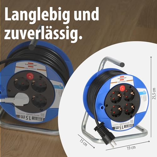 Thumbnail 5 de Brennenstuhl Garant Kompakt Kabeltrommel 15 m – kompakt, sicher und zuverlässig