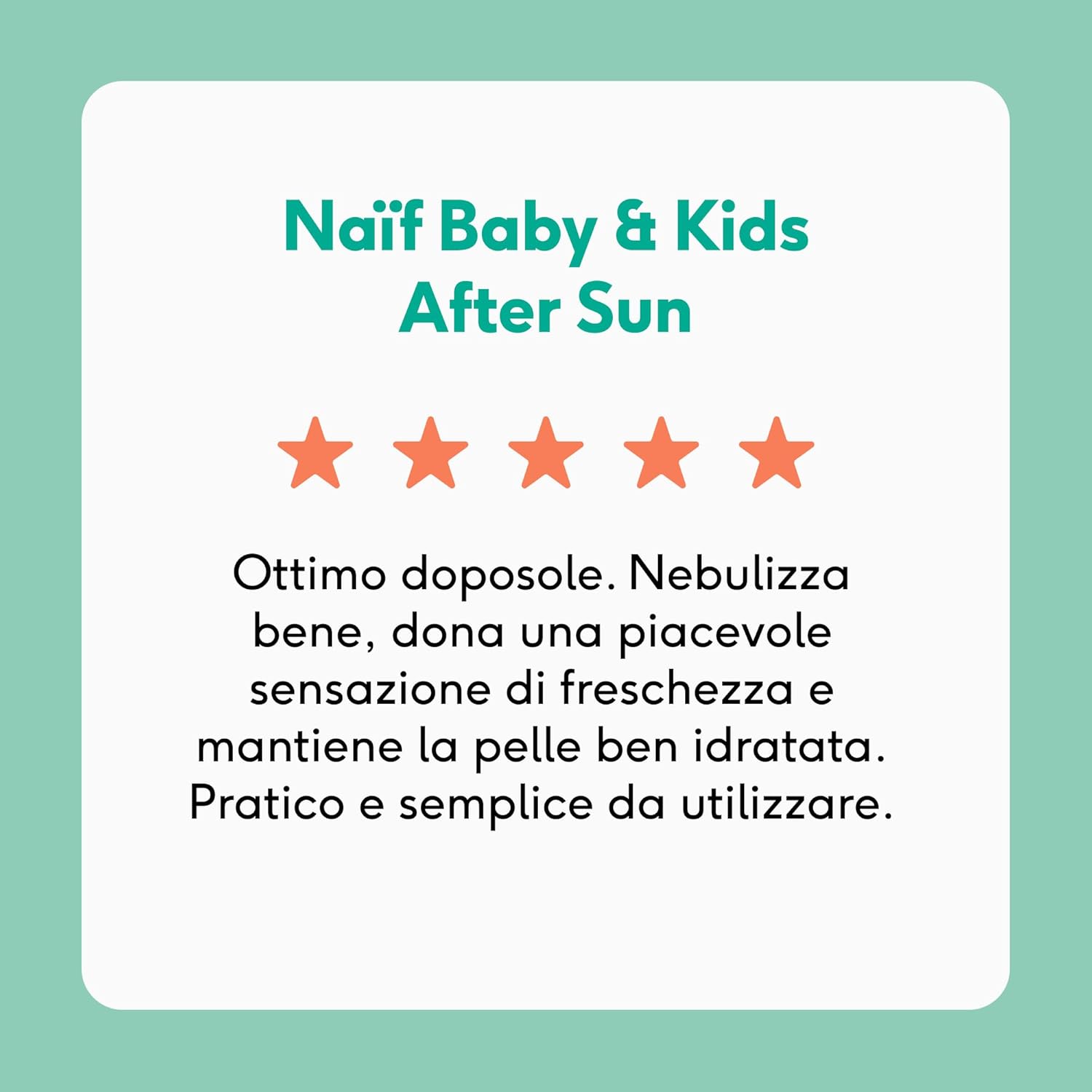 Thumbnail 5 de Naïf Spray Doposole Rinfrescante per Neonati e Bambini – 175 ml, 0% Profumo, Vegano