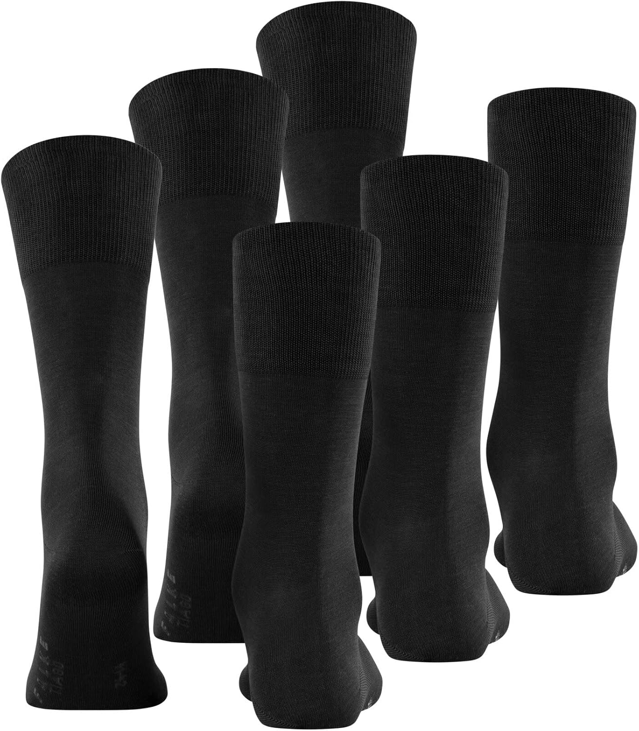 Detalle 2 de FALKE Tiago 3-pack herrstrumpor i merceriserad, andningsaktiv bomull