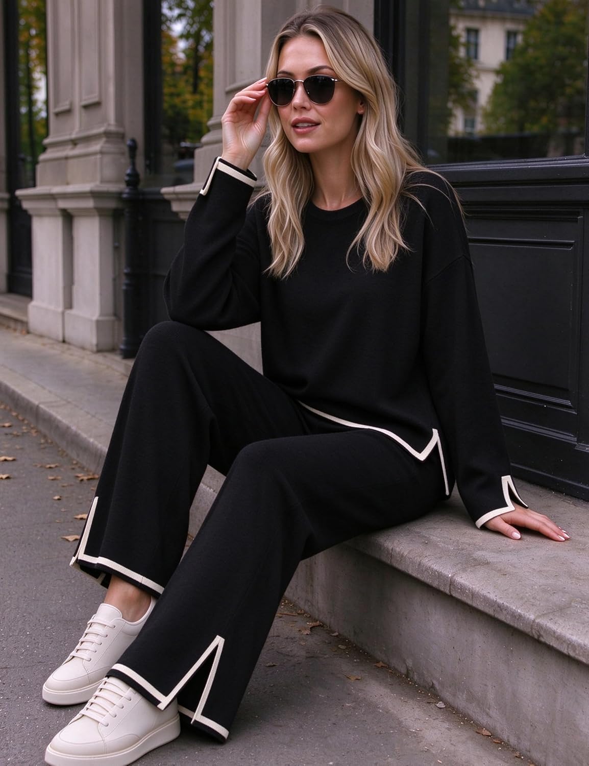 Thumbnail 5 de Tanming Women's 2-Piece Knit Lounge Set 🌺