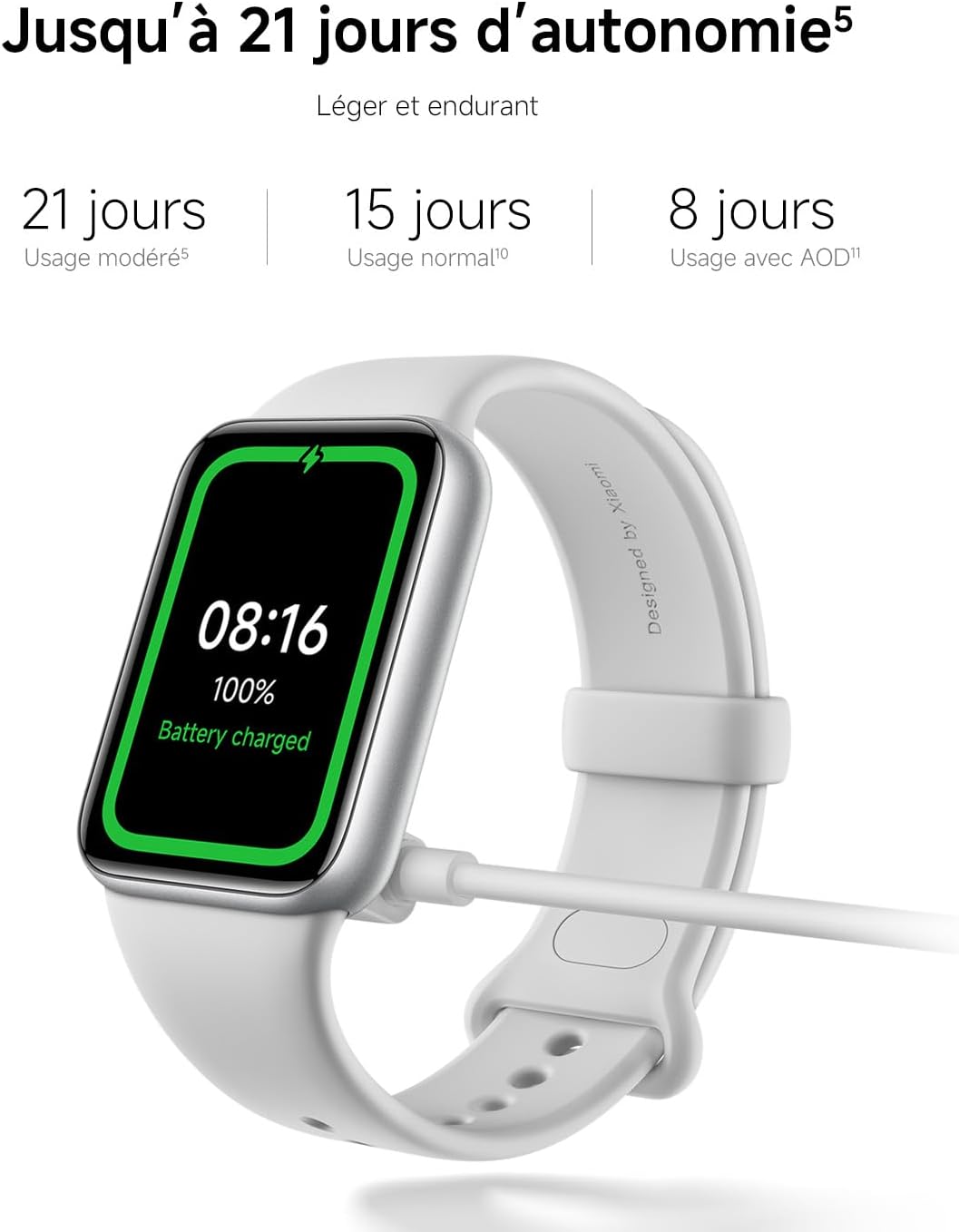 Detalle de XIAOMI Smart Band 10 Pro: bracelet connecté avec écran AMOLED 1,74" et suivi avancé