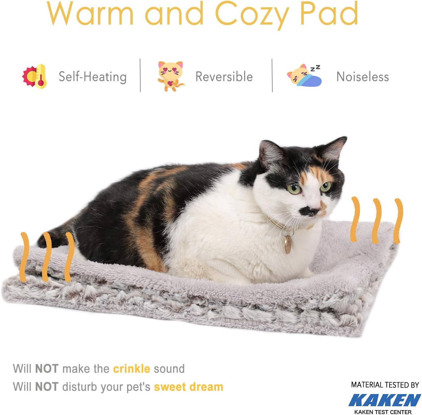 Detalle 2 de MORA PETS Self Warming Cat Bed 70x47 cm