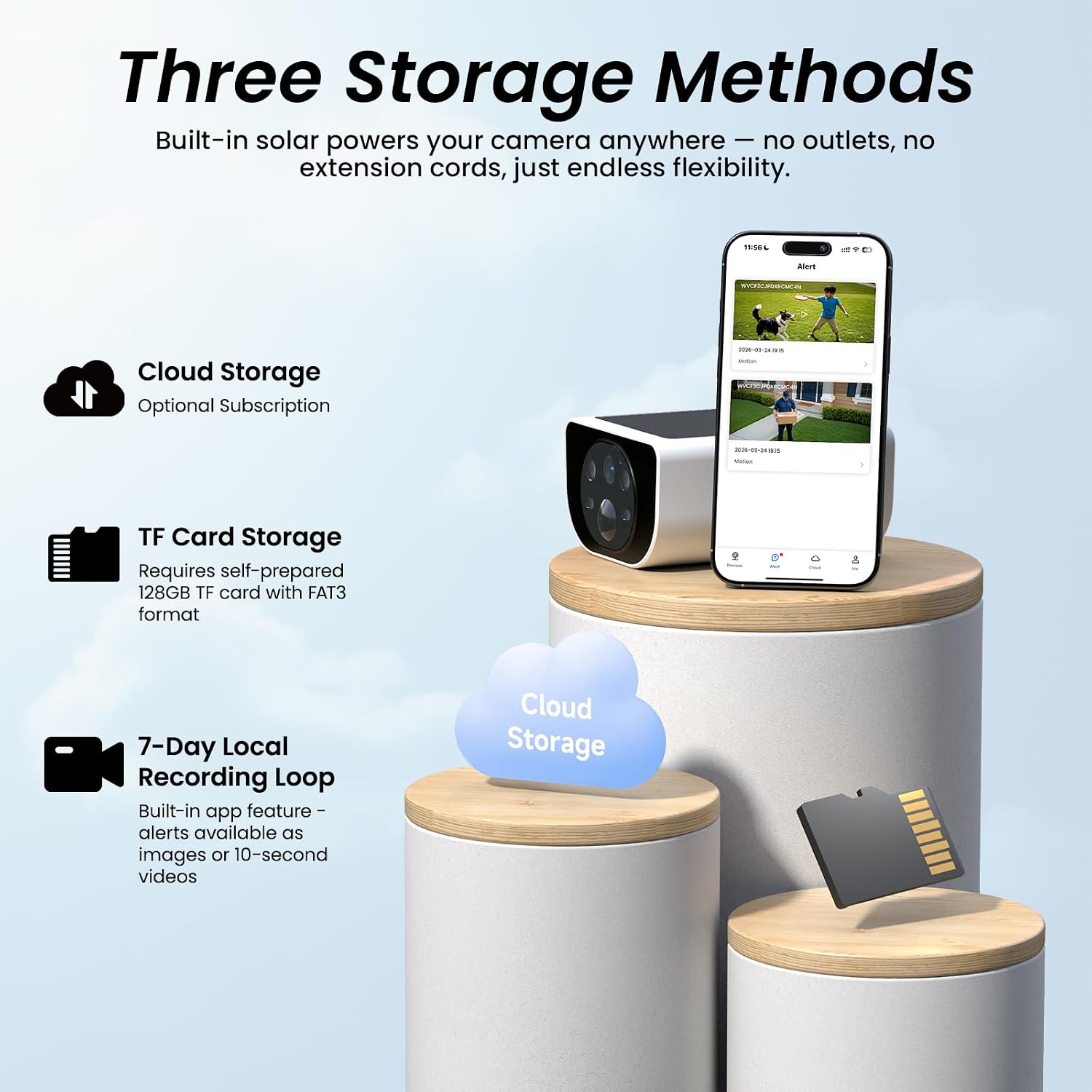 Thumbnail 4 de Cinnado Wireless Outdoor Security Camera System (S1 4 Pack)
