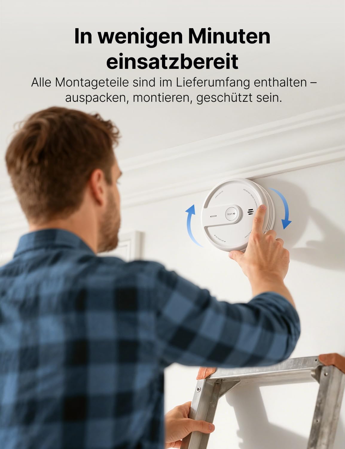 Detalle de X-Sense XS0E-SN Rauchmelder 10 Jahre Batterie