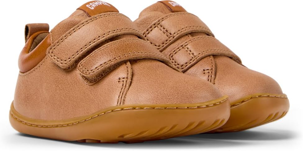 Detalle de Camper Peu Cami K800405Basket – Unisex Kinderleder-Sneaker in Nude