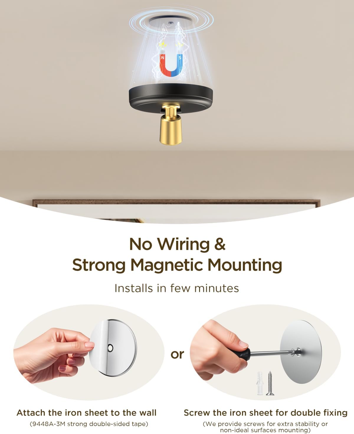 Detalle 1 de Rechargeable LED Spotlights, 2-Pack