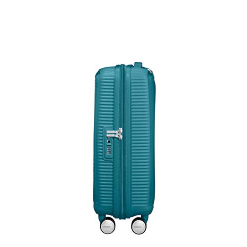 Detalle de American Tourister Soundbox - Valise Spinner S Extensible 55 cm Jade Green