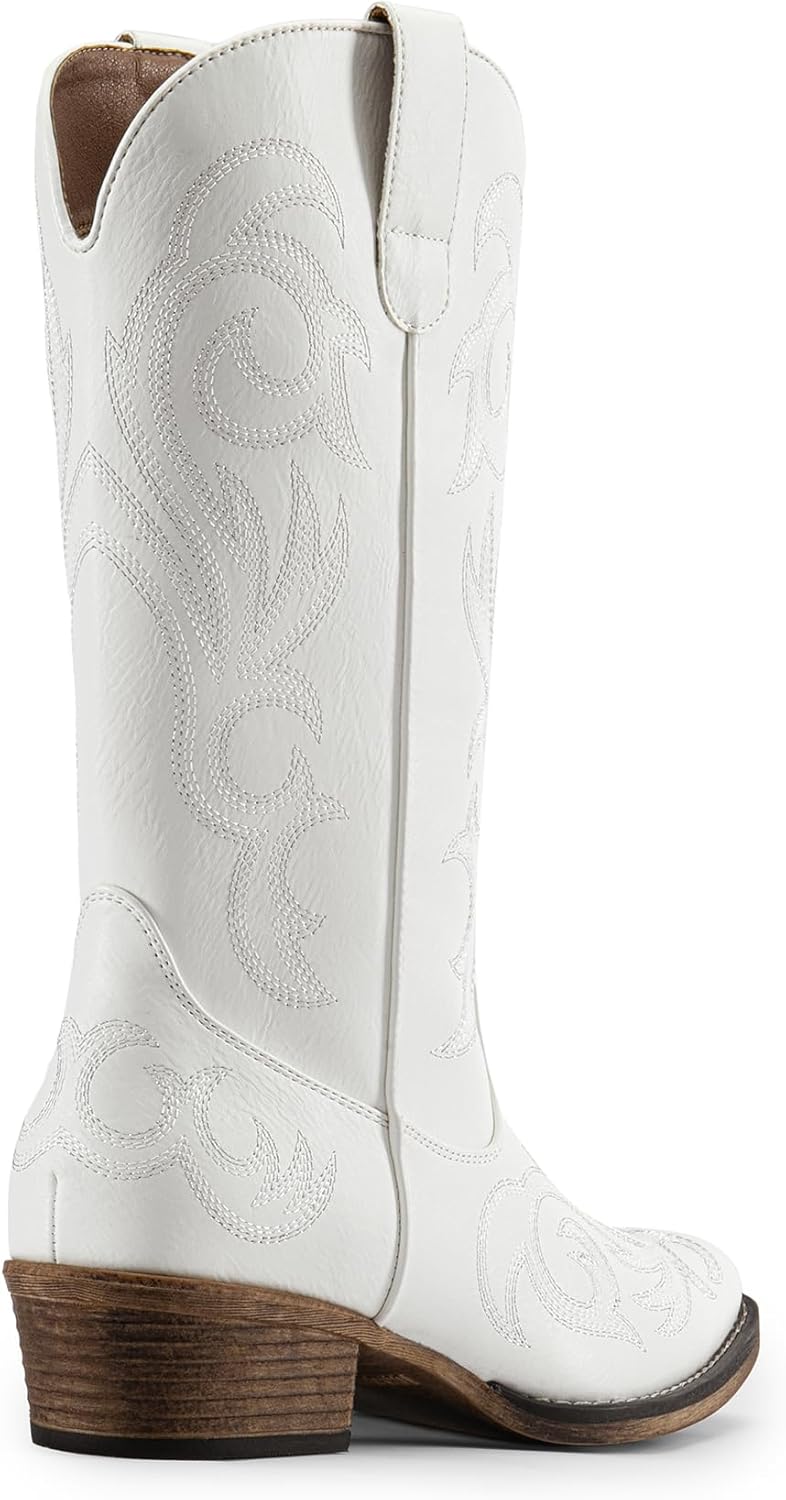 Thumbnail 5 de DREAM PAIRS Cowboy Boots 1.6-inch Heel