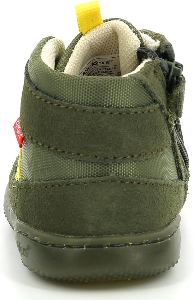 Detalle de Kickers Kickbubblo BottineMixte enfant — Bottine à fermeture éclair et matériaux durables