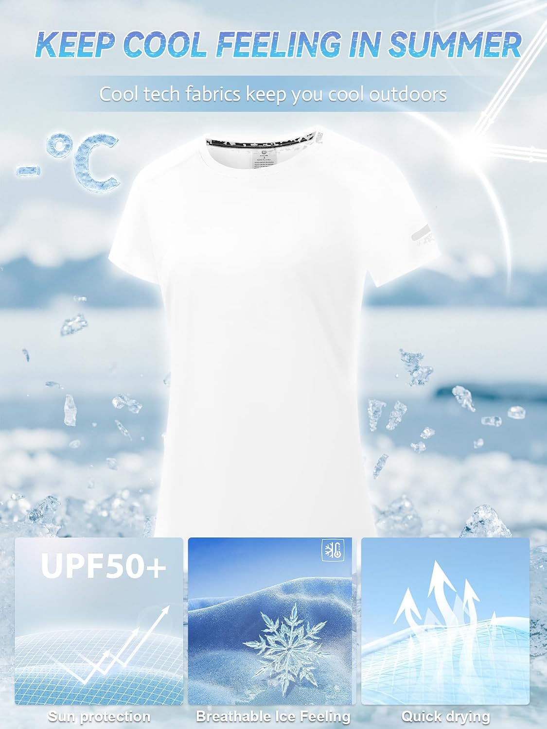 Detalle 2 de Holure Rash Guard UPF 50+ für Frauen