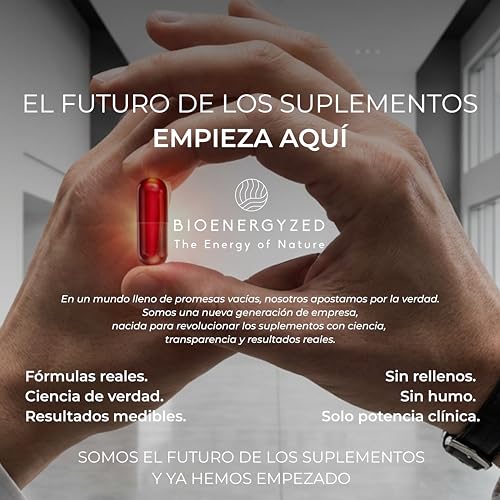 Thumbnail 8 de BioEnergyzed Testosterona Hombre con Maca Negra 10:1 2300 mg — Energía, Rendimiento y Fuerza natural (60 cápsulas)