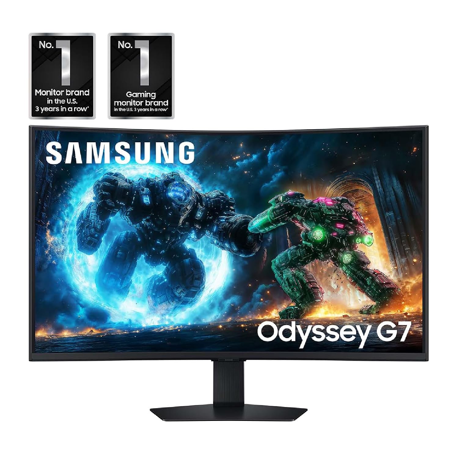 Thumbnail 1 de Samsung Odyssey G7 37” 4K Gaming Monitor