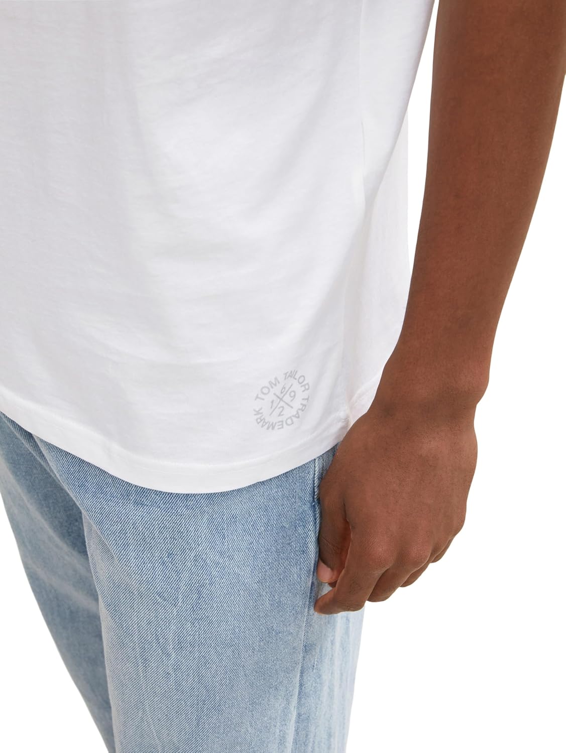 Thumbnail 6 de Tom Tailor Herren Doppelpack Crewneck T-Shirt (kurzarm, Rundhals) aus reiner Baumwolle