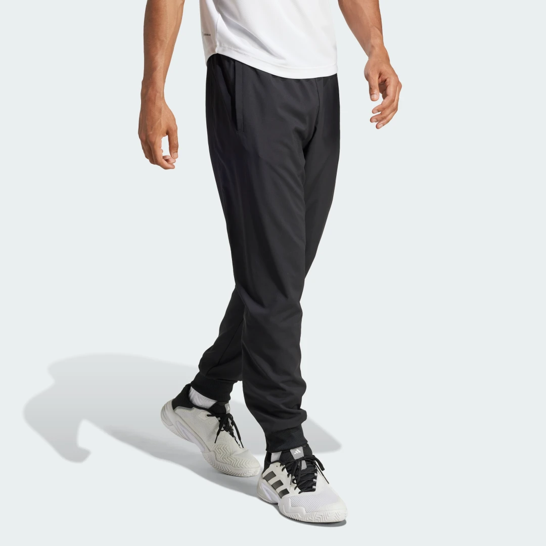 Thumbnail 2 de Pantalón Tennis Walk-On de Adidas, negro – comodidad y estilo para entrenos y uso diario