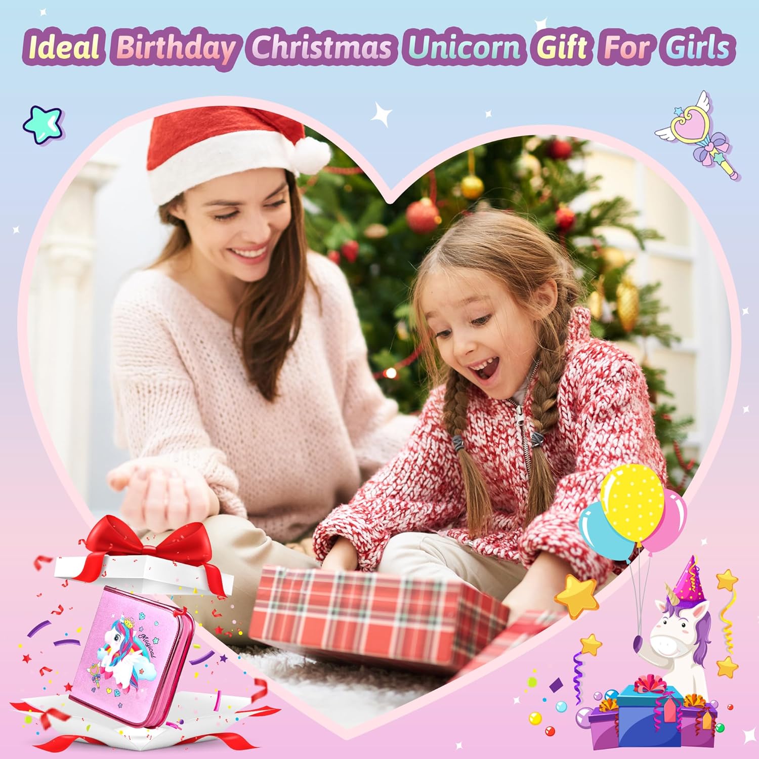 Thumbnail 5 de Hot Bee Colouring Pens: Unicorn-Themed Art Set for 4–7 Year Olds
