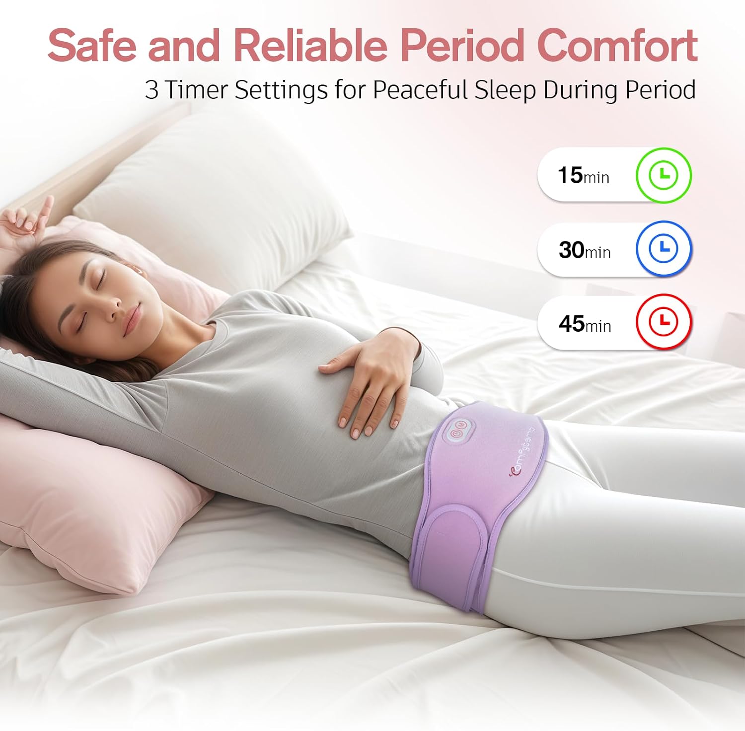 Detalle de Comfytemp Wearable Heating Pad, 5000mAh