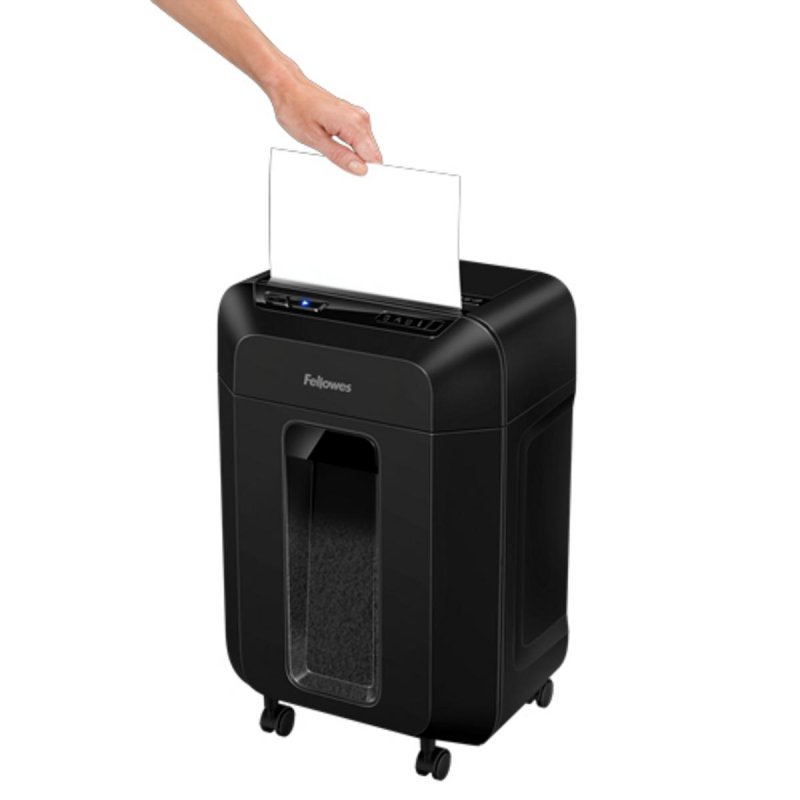 Detalle 2 de Destructora Fellowes AutoMax 90M microcorte 4 x 12 mm – 90 hojas, negra