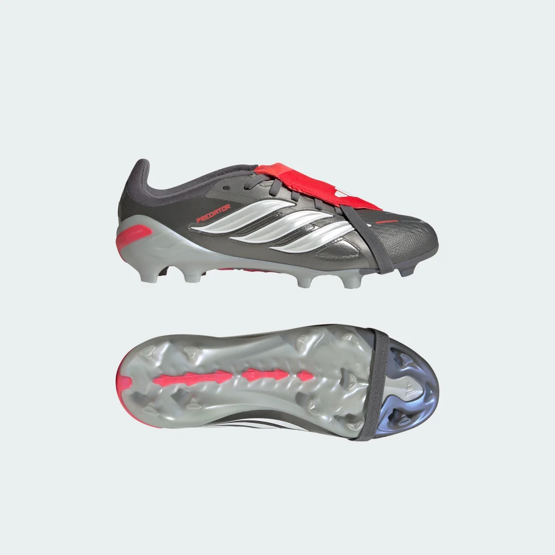Detalle de Adidas Predator Elite: bota de fútbol para césped natural seco con lengüeta plegable