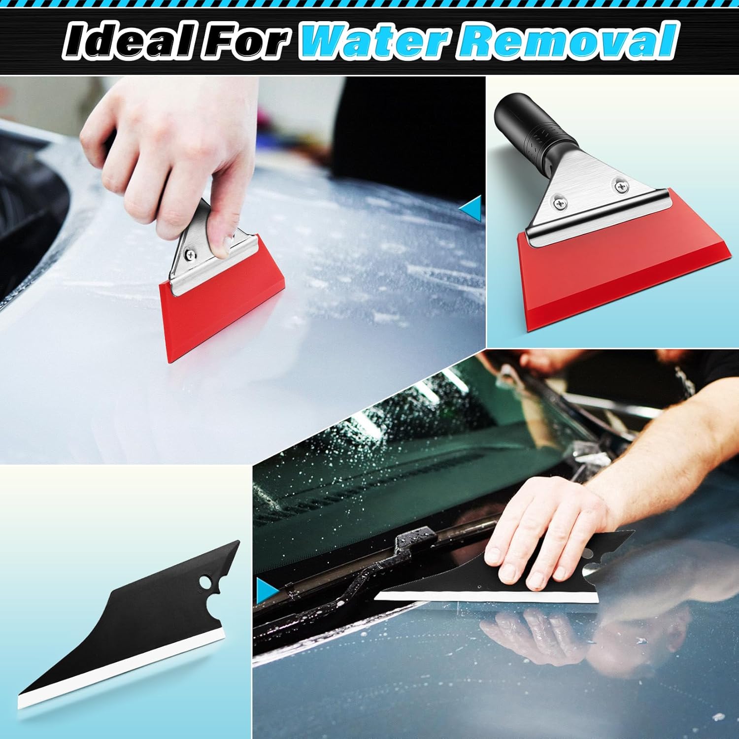 Thumbnail 2 de DIYSELF 18 Pcs Window Tint Kit: Complete Vinyl Wrap Tool Set for Car Wraps and More