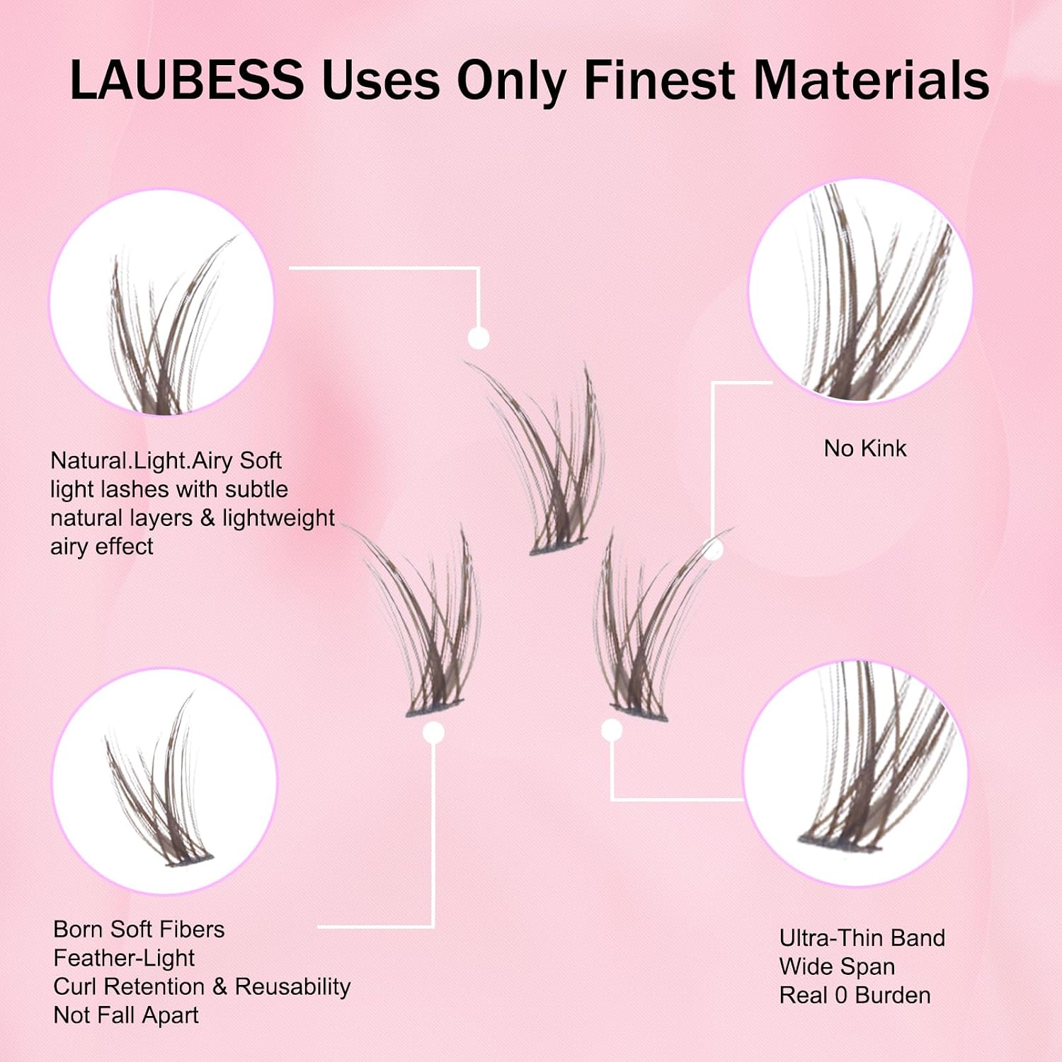 Detalle 2 de Eyelash Cluster Kit, Brown