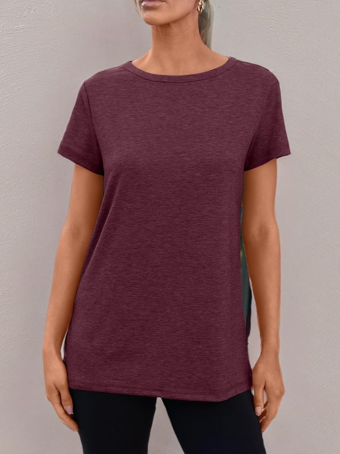 Thumbnail 6 de AUTOMET Women's Soft Basic Short Sleeve T-Shirt 82% Polyester