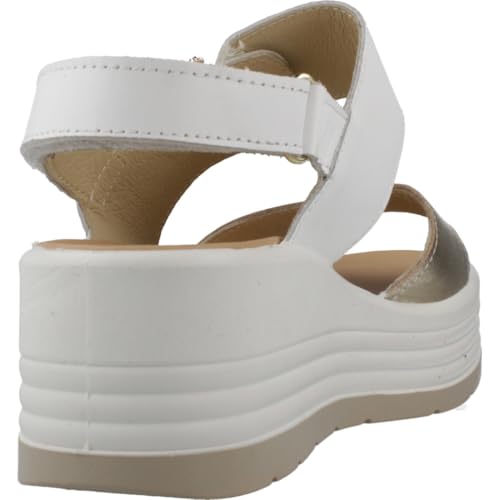 Thumbnail 2 de IGI&Co 1164522 Sandali Donna Zeppa con Plantare in Pelle Bianco – Comfort e stile