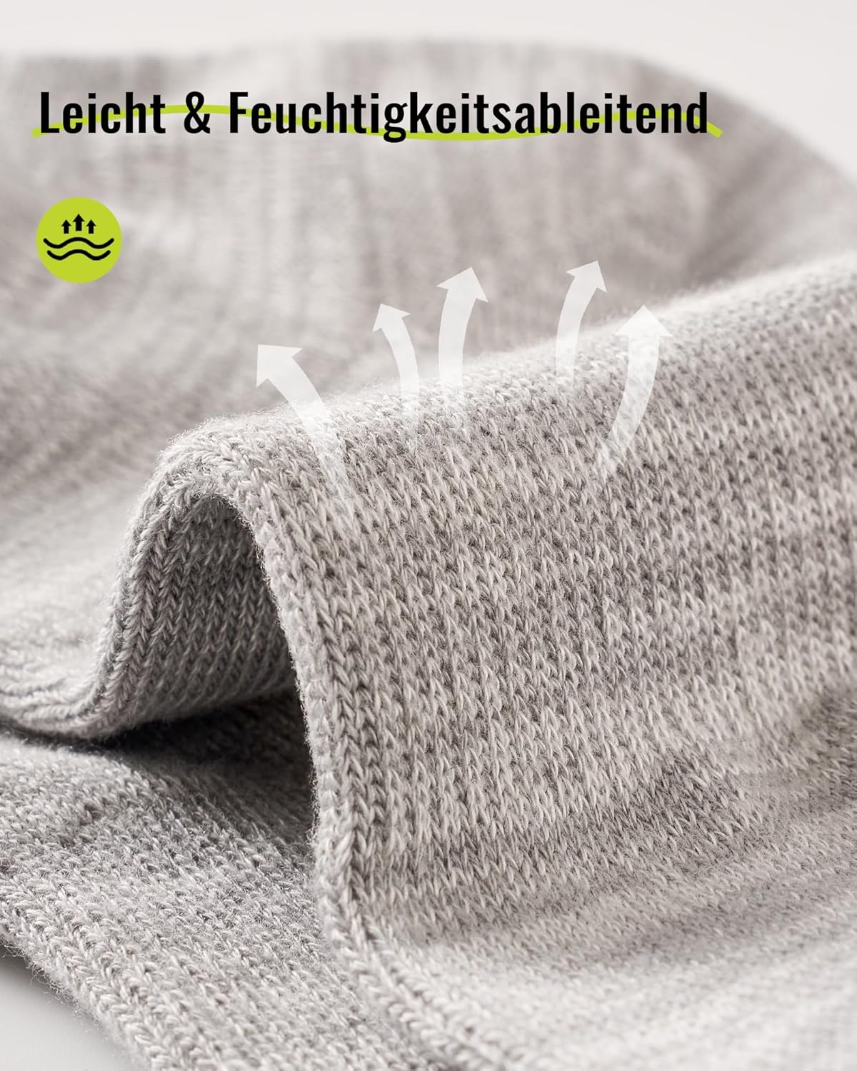 Thumbnail 4 de SukModen Calzini sportivi corti in bambù per donna (6 paia) traspiranti e anti-odore