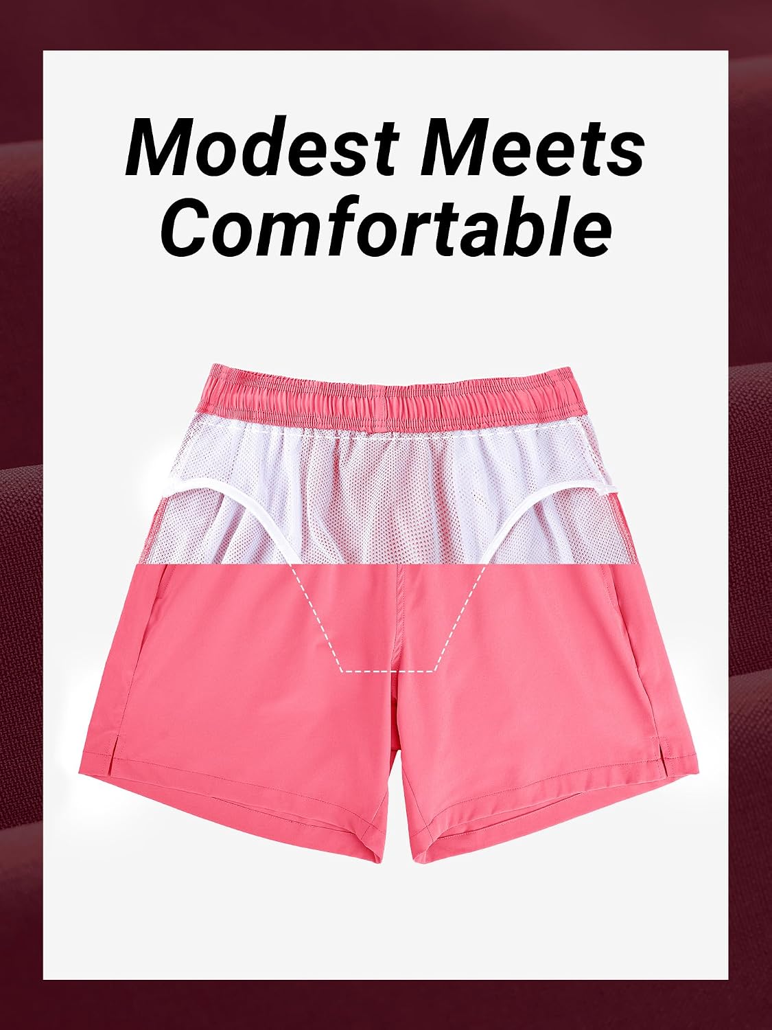 Detalle 2 de Arcweg Herren Badehose mit 5–8 cm Stretch
