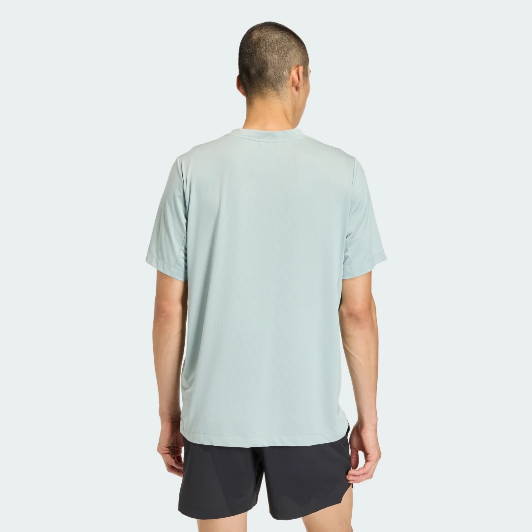 Thumbnail 1 de Camiseta D4T Essentials Adidas – verde, versión básica para uso diario