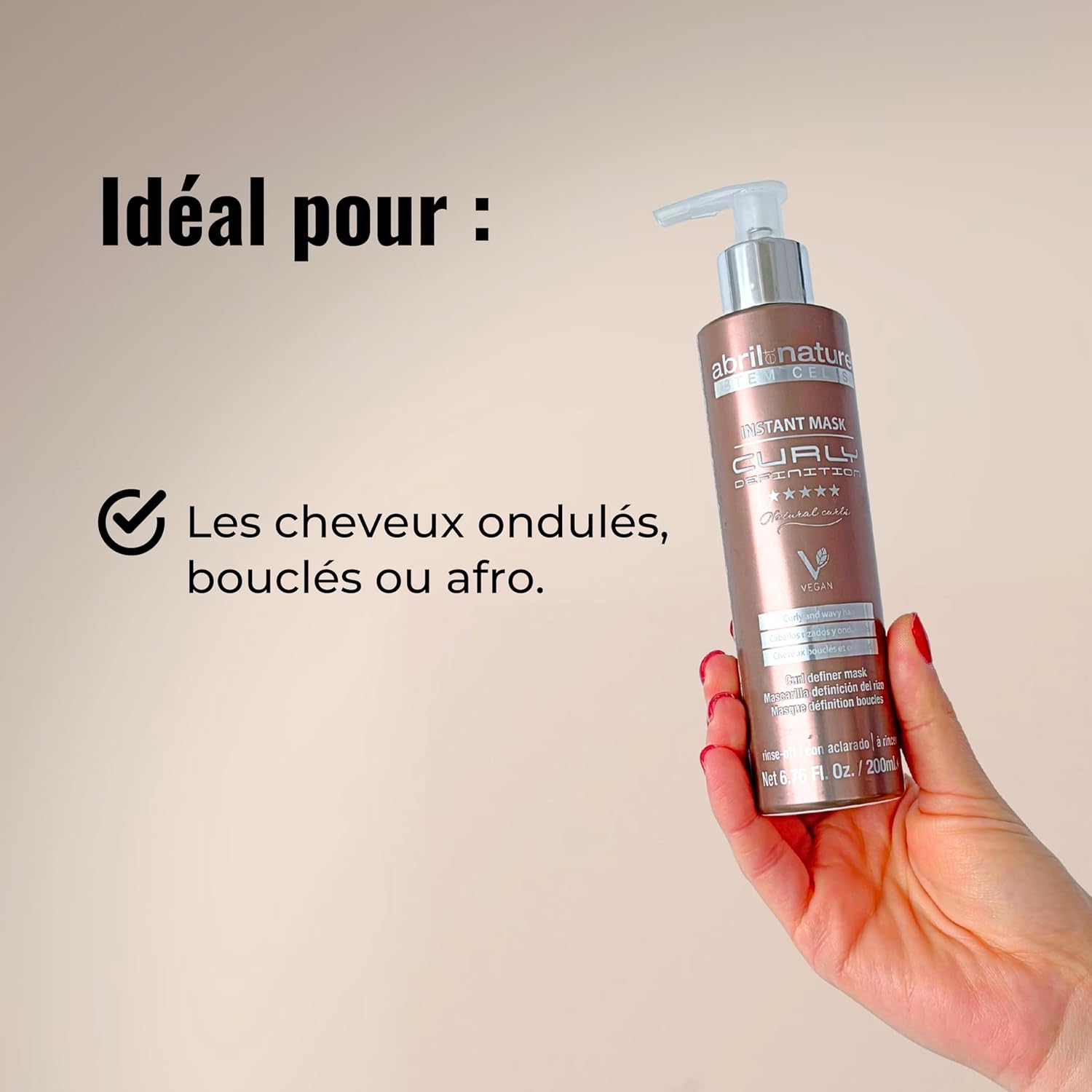 Thumbnail 3 de abril et nature Masque Cheveux Bouclés 1000 ml
