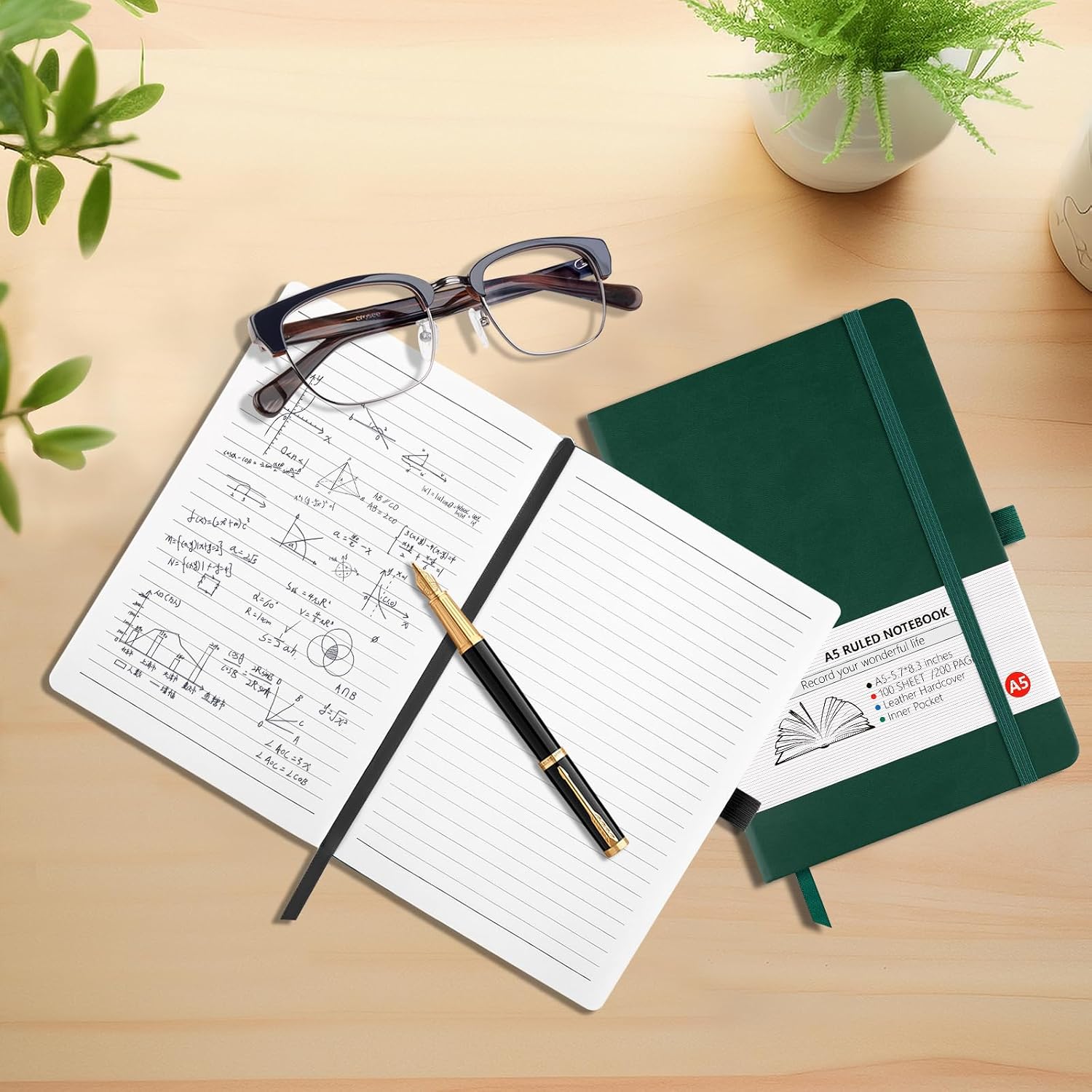 Thumbnail 4 de YIEO Notebook A5 396 Pages