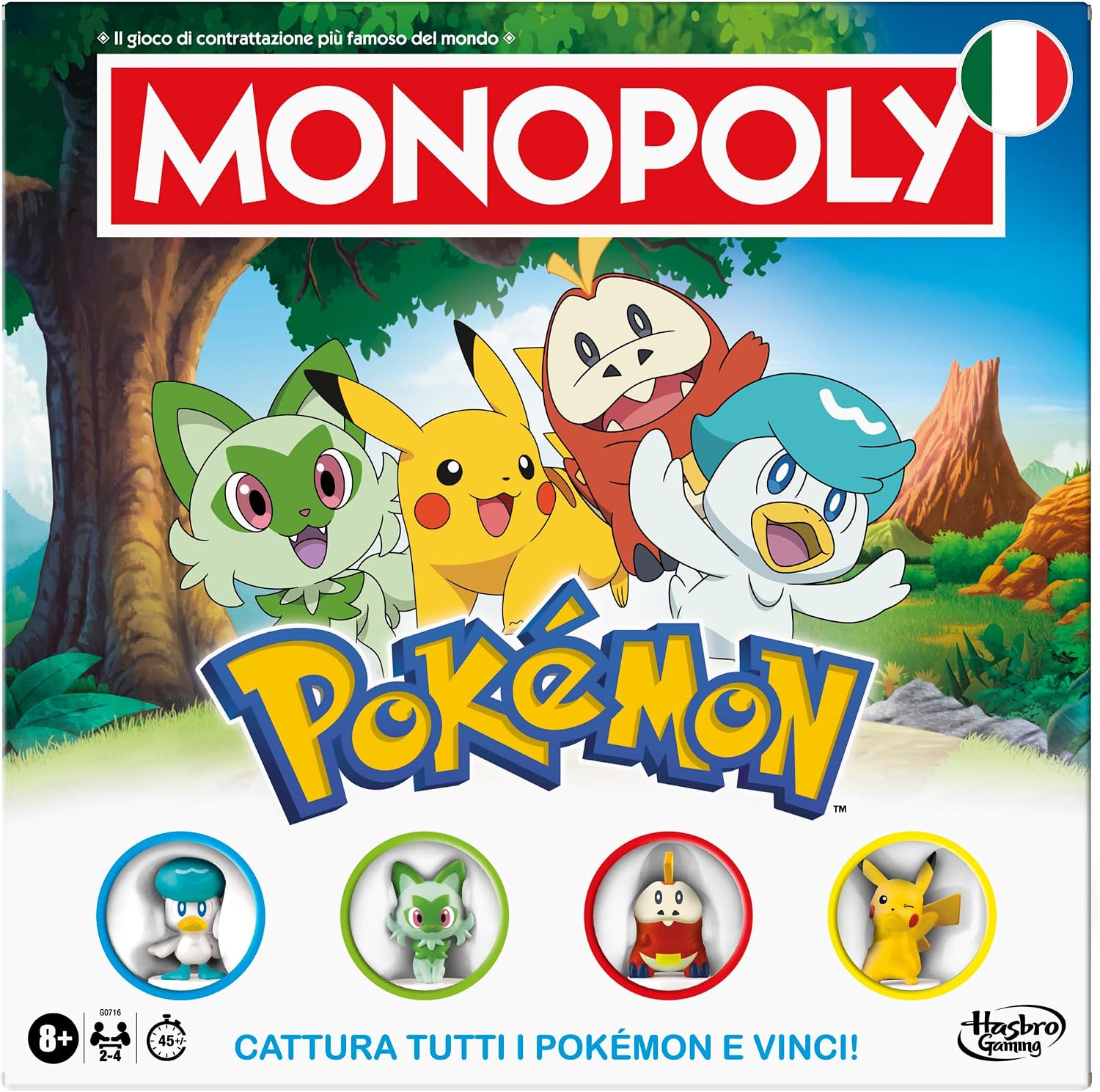 Detalle de Monopoly Pokémon Edition gioco da tavolo