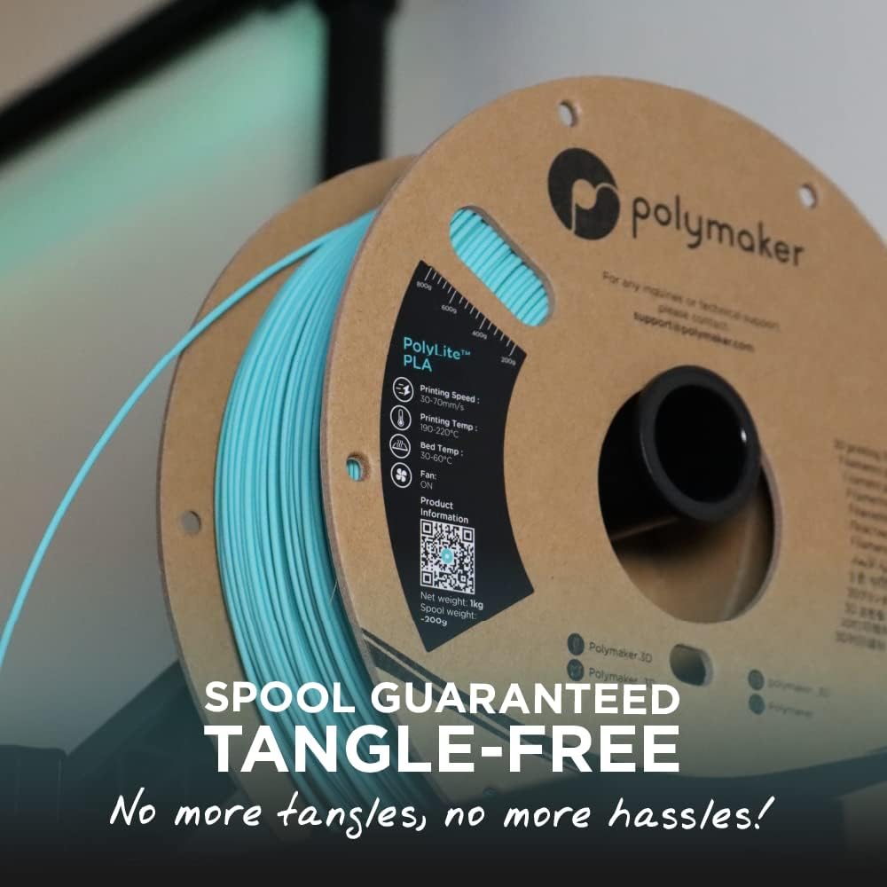 Detalle 2 de Polymaker PolyLite PLA vert 1kg ⚙