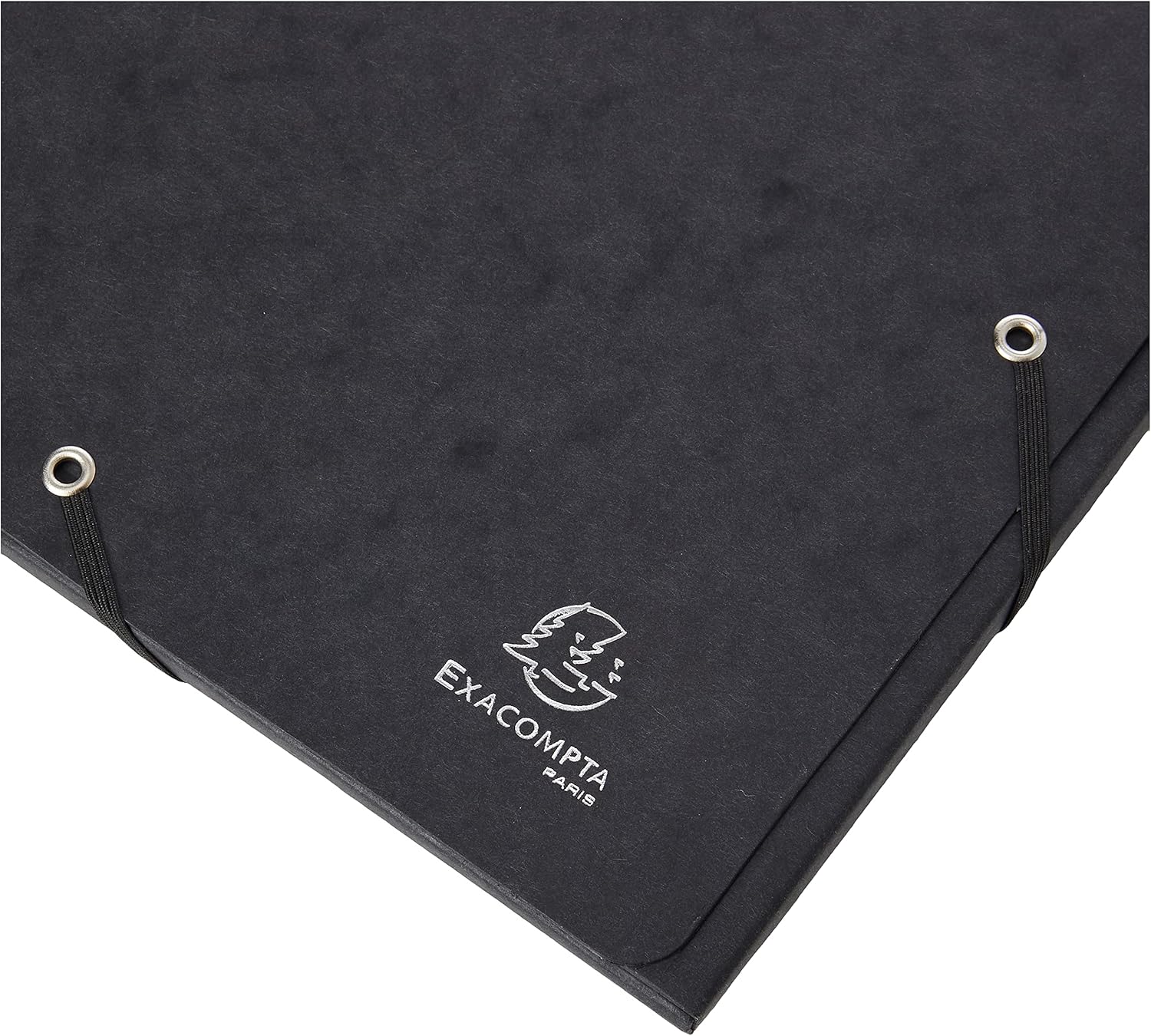 Detalle de Exacompta 59502E : chemise à élastiques grand format (A3), 32×44 cm, noir