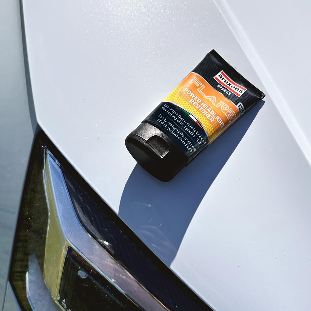Detalle de Arexons Car Care Pro FLARE - Super Rigenera Fanali: pasta 150 g per trasparenza e lucidatura