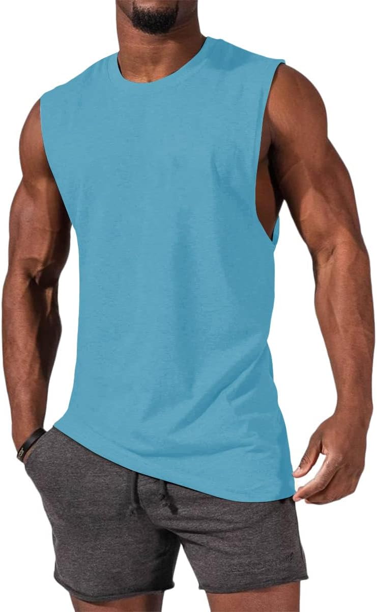 Thumbnail 3 de iudam Tank Top Herren Baumwolle Muskelshirt